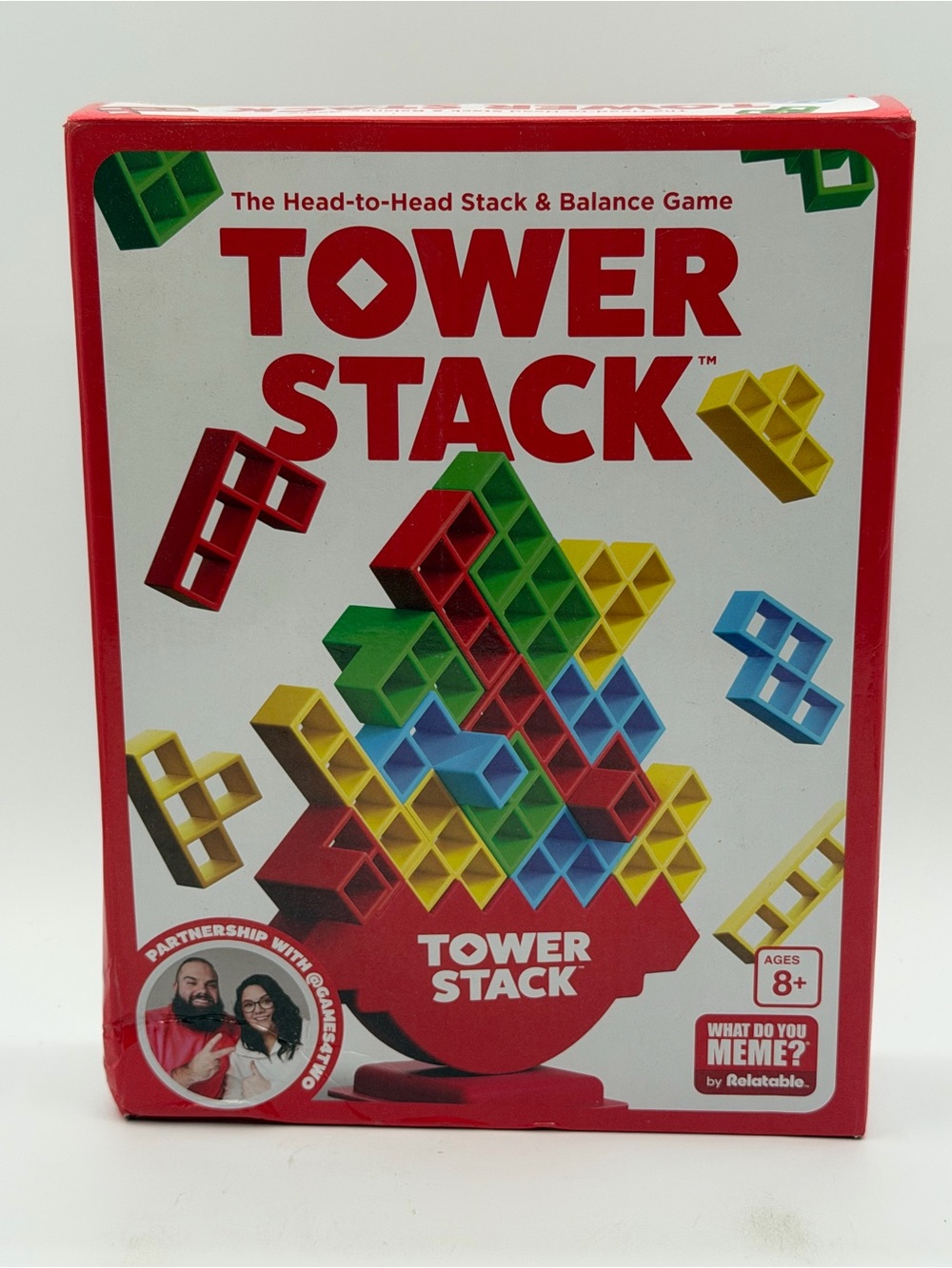 Relatable Tower Stack The Head-To-Head Stack & Balance Game - Complete Set